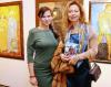 Книга «Мои путешествия» - Елена Захорова с книгой на выставке Федора Конюховаа