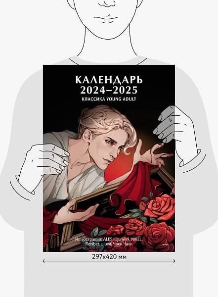 Книга «Календарь 2024-2025 «Классика Young Adult»» -