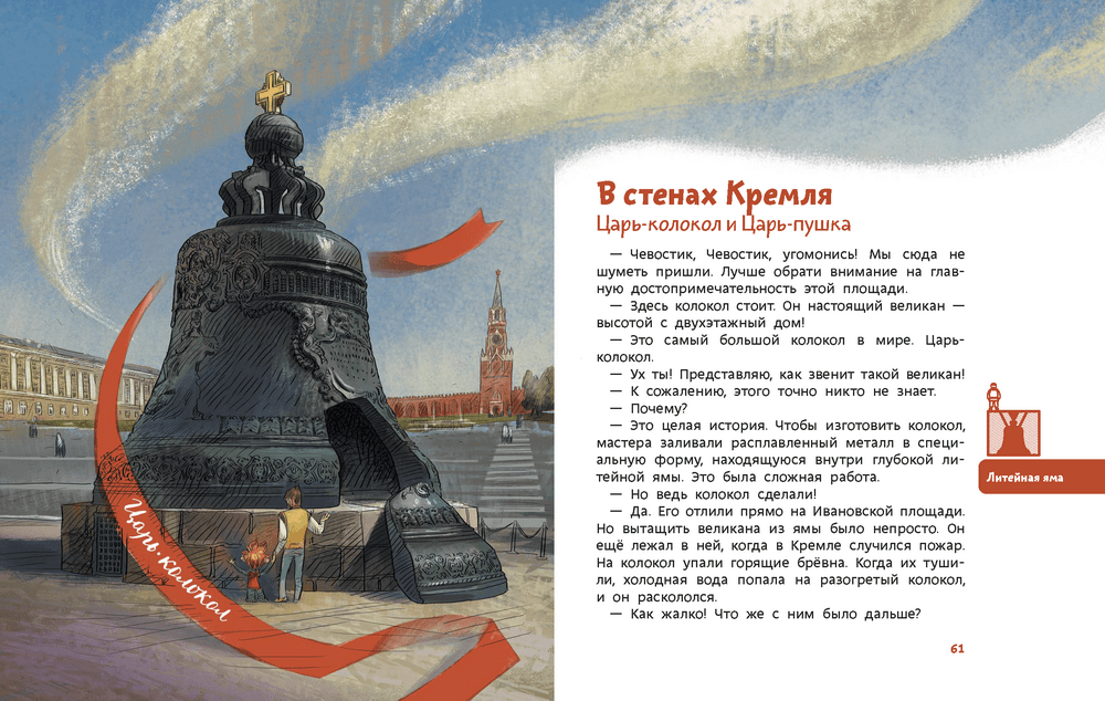 Царь колокол на схеме кремля