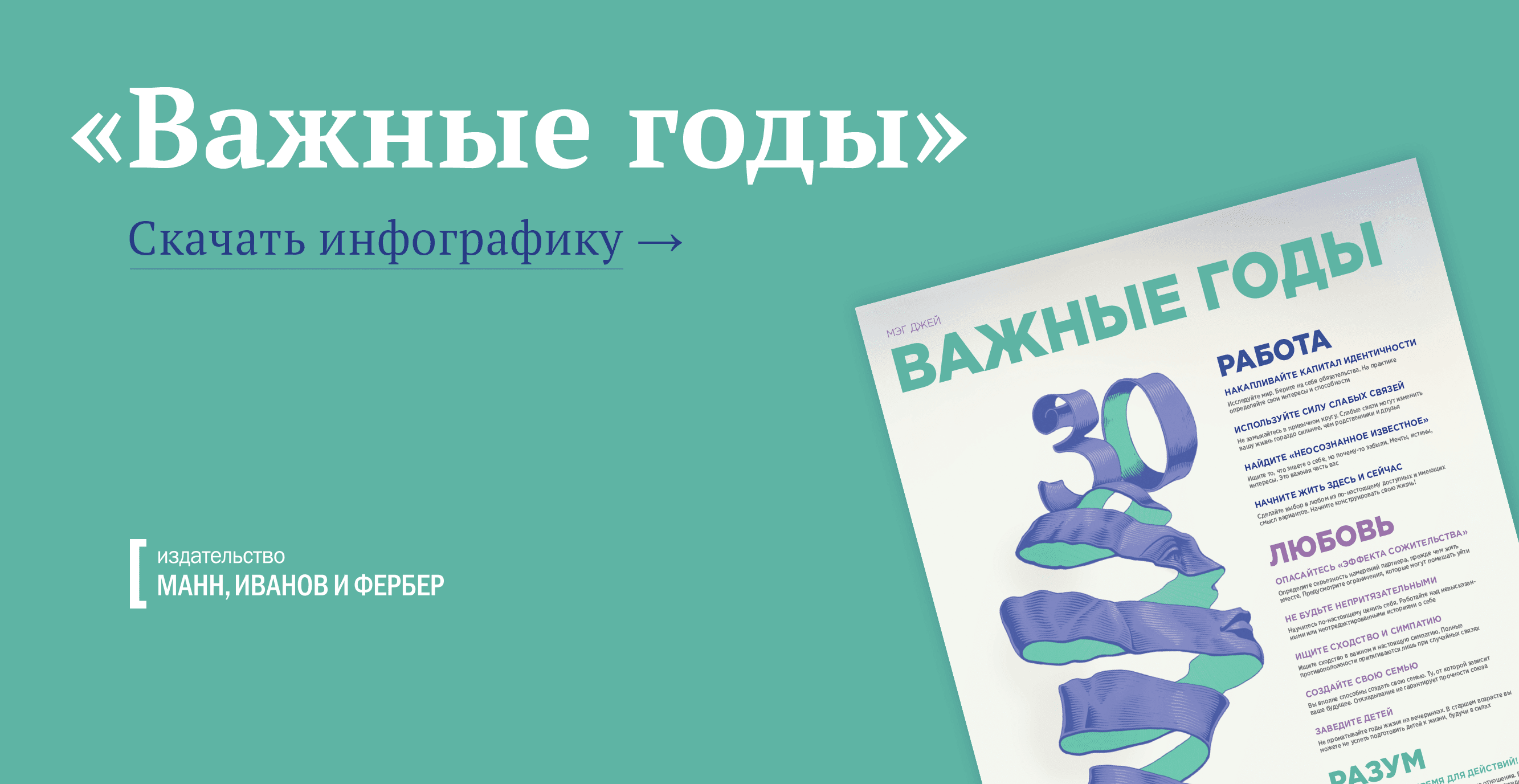 Скачайте инфографику по книге «Важные годы»