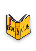 Значок Book club. Екатерина Мазепо