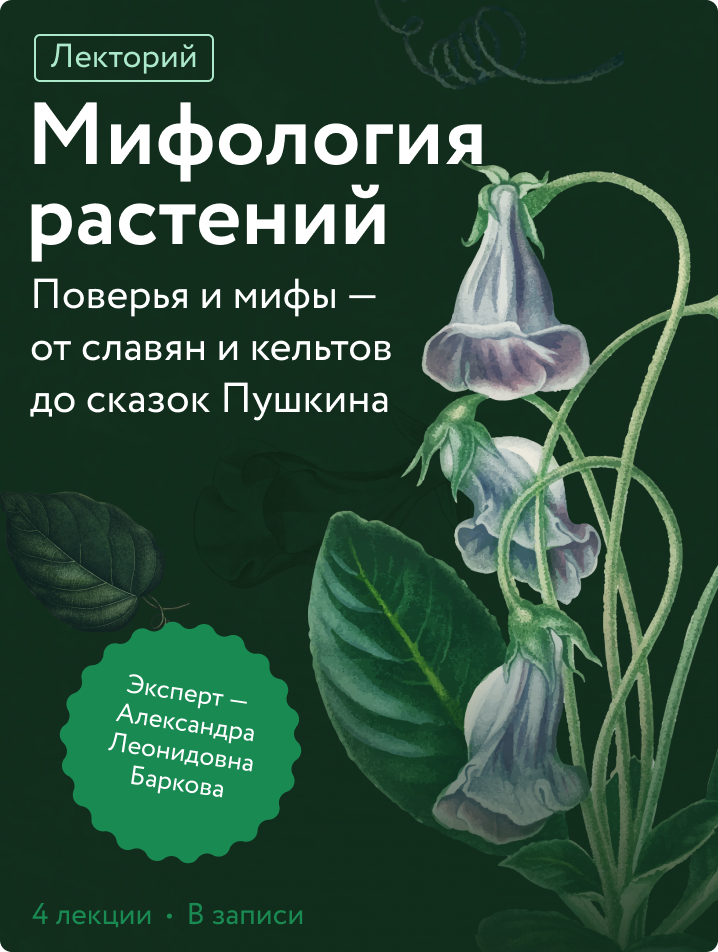 Мифология растений