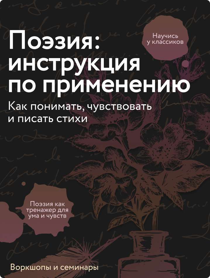 Поэзия: инструкция по применению